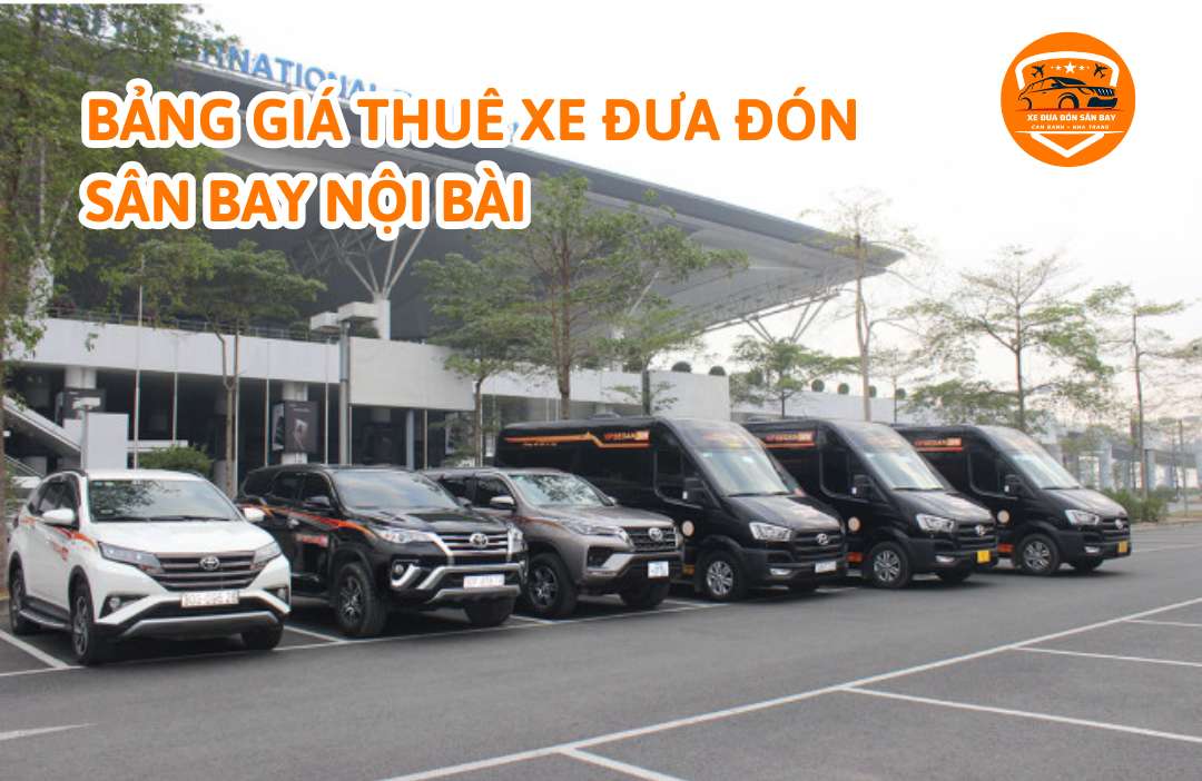 xe đưa đón sân bay nội bài