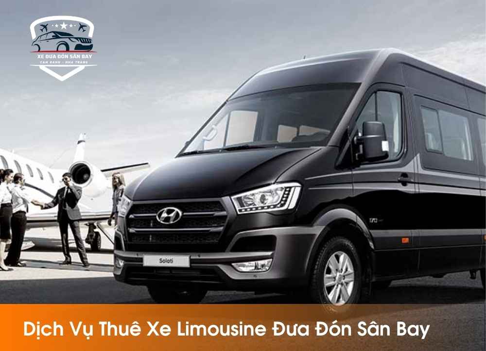 thuê xe limousine đưa đón sân bay